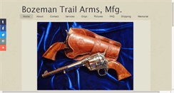 Desktop Screenshot of bozemantrailarms.com